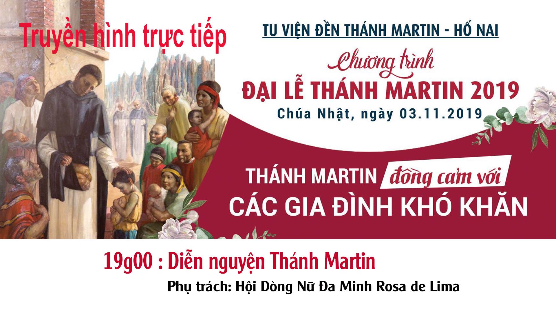 DIỄN NGUYỆN THÁNH MARTINÔ VÀ THÁNH LỄ: CHỦ TẾ, ĐGM GIUSE ĐINH ĐỨC ĐẠO, GM GIÁO PHẬN XUÂN LỘC